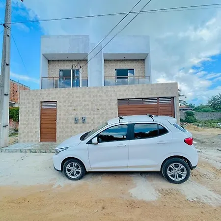 Casa do Bruno: Beachfront Apartment in Praia do Prea Exterior photo